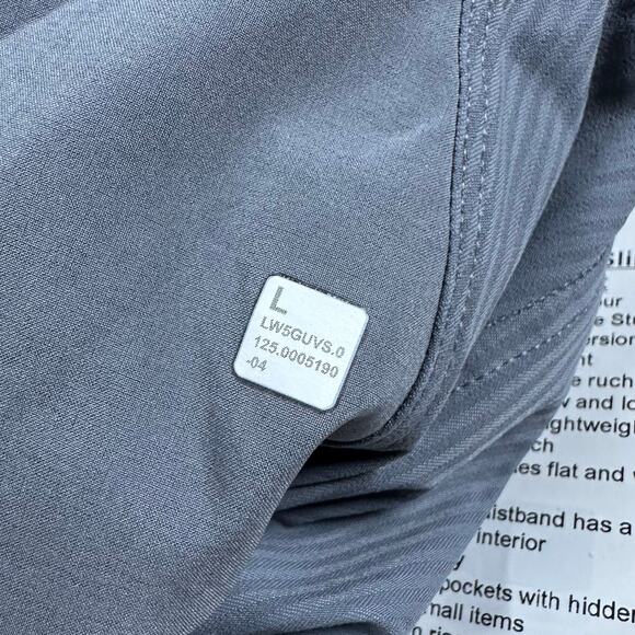 Lululemon Dance Studio Slim Fit High Rise Flared Pant Solar Grey Size Large NEW - Picture 9 of 12